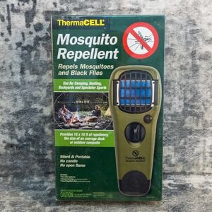 ThermaCELL Mosquito Repellent Portable Appliance Kit Silent Odorless Green NEW